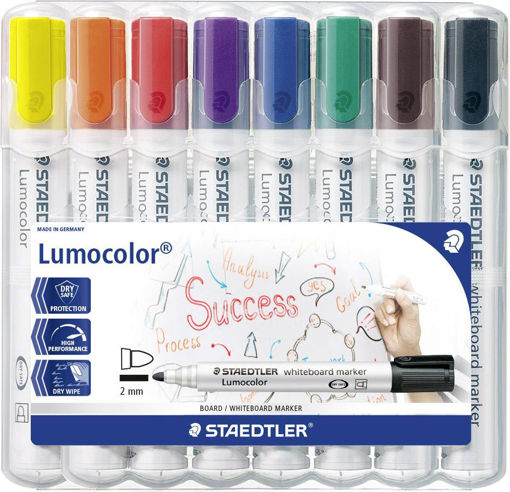 Picture of ST WHITEBOARD MARKER BULLET PACK X8